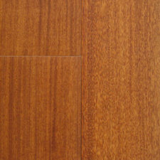 Exotic 3-5/8 Solid Santos Mahogany Flooring in Natural image