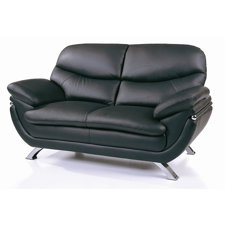 Jonus Leather Loveseat image
