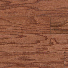 Augusta 5 Engineered Red Oak Flooring in Cider image