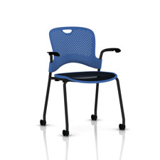 Caper Stacking Chair With FLEXNET???  Seat and Arms image