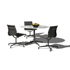 Eames 4 Piece Dining Set with 48 Table image