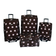 American FlyerGrande Dots 4 Piece Luggage Set image
