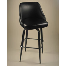 Bucket 30 Swivel Bar Stool with Cushion image