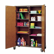 Split 48 Storage Cabinet with Casters image