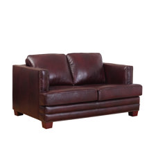 Cassidy Leather Loveseat image