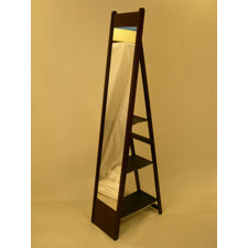 Proman ProductsAris Classic Mirror Stand in Rich Mahogany-image