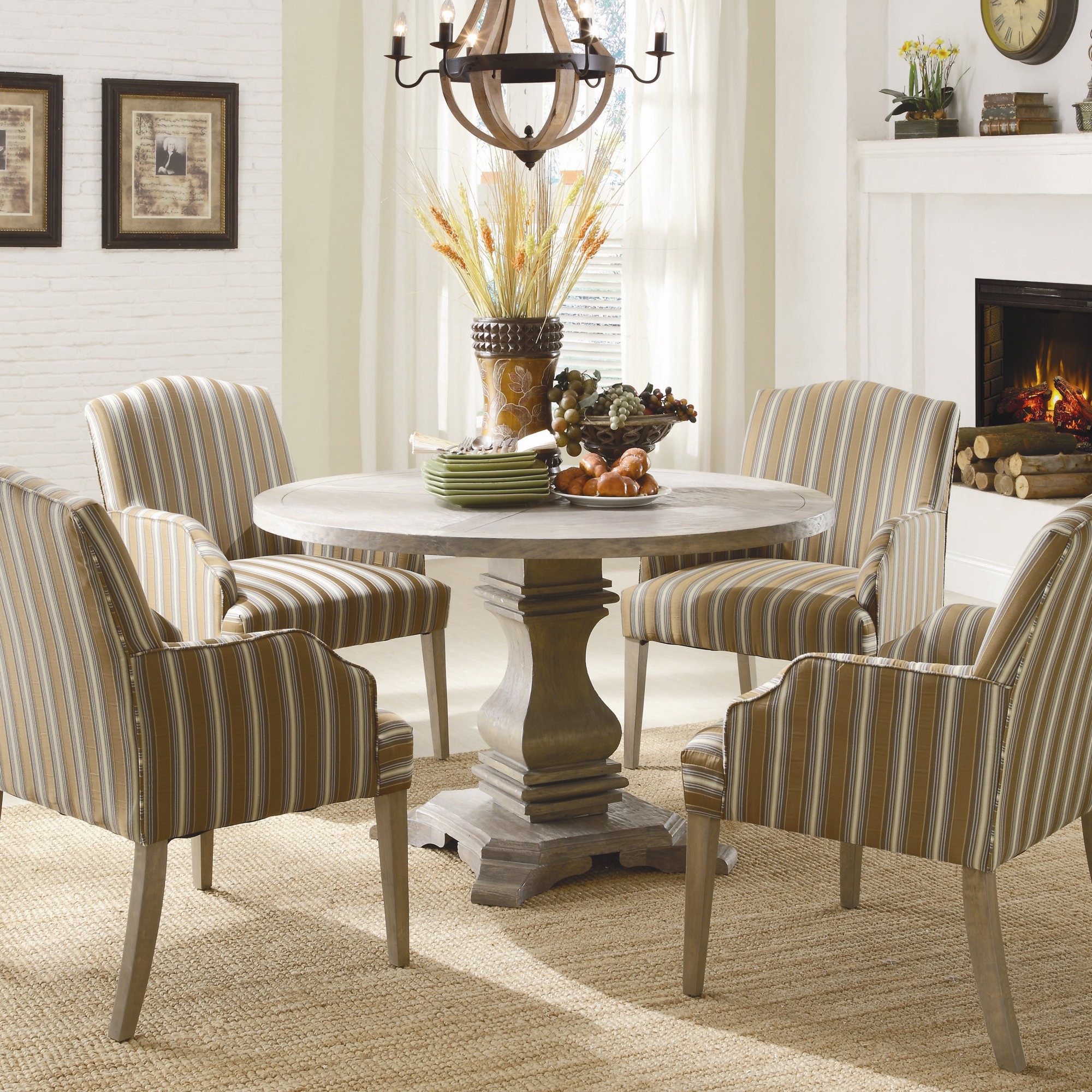 home depot round dining table set