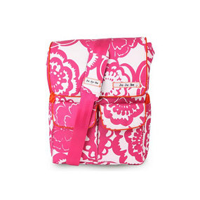 pink diaper bag