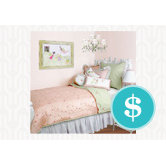 3 Budgets for a Fairytale Girls' Bedroom