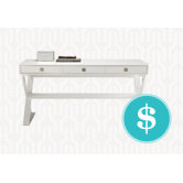 A Fresh Home Office on 3 Budgets