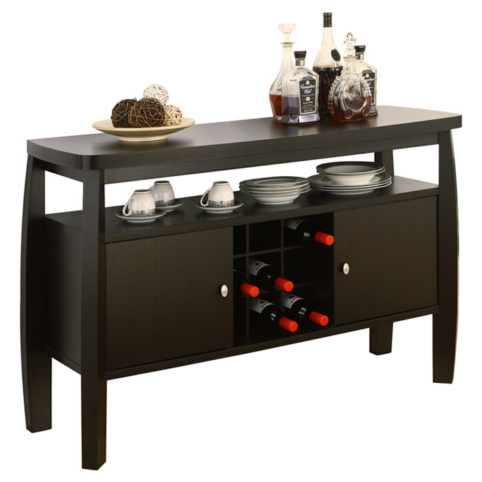 Liquor Cabinet Buffet Table Wine Cabinets Storage Rack Dining Room Furniture