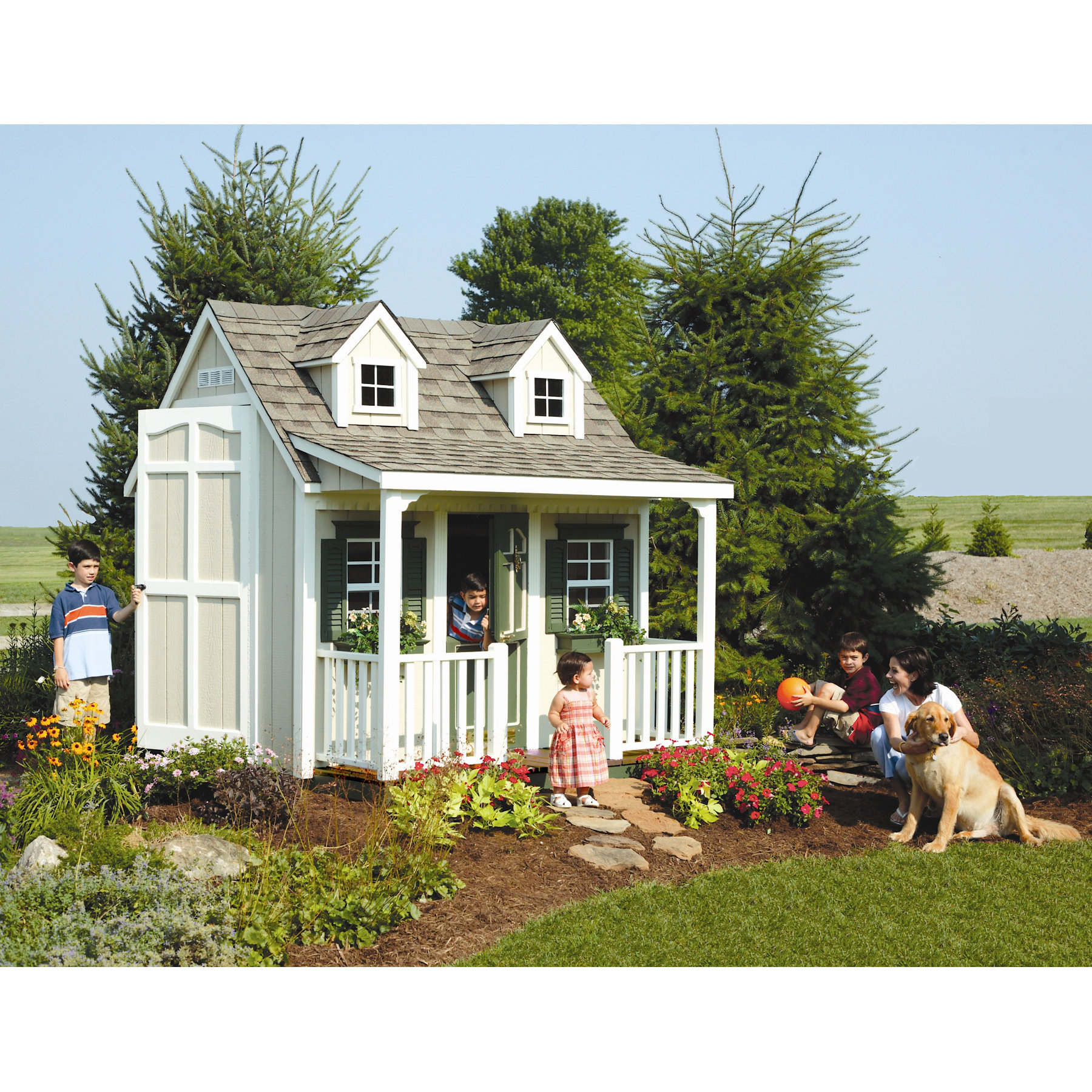 Backyard Cottage Playhouse
