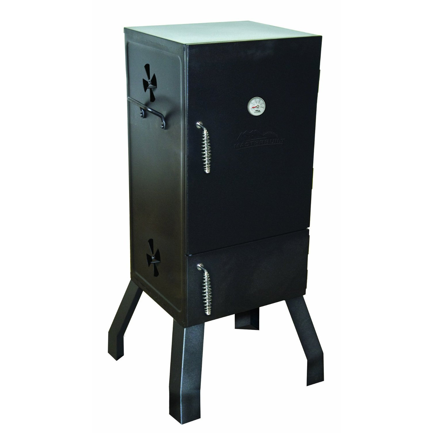 40" CharBroil Vertical Smoker w/ Insulated Door Charcoal Offset Pit