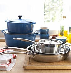 Buy All-Clad, Calphalon & Le Creuset!