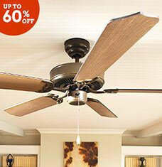 Buy Bright & Breezy Ceiling Fans!