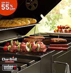Buy Char-Broil® & Weber® Grills!