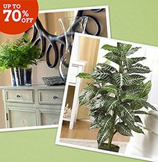 Forever Green: Faux Plants