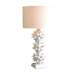 Urchin White Lamp