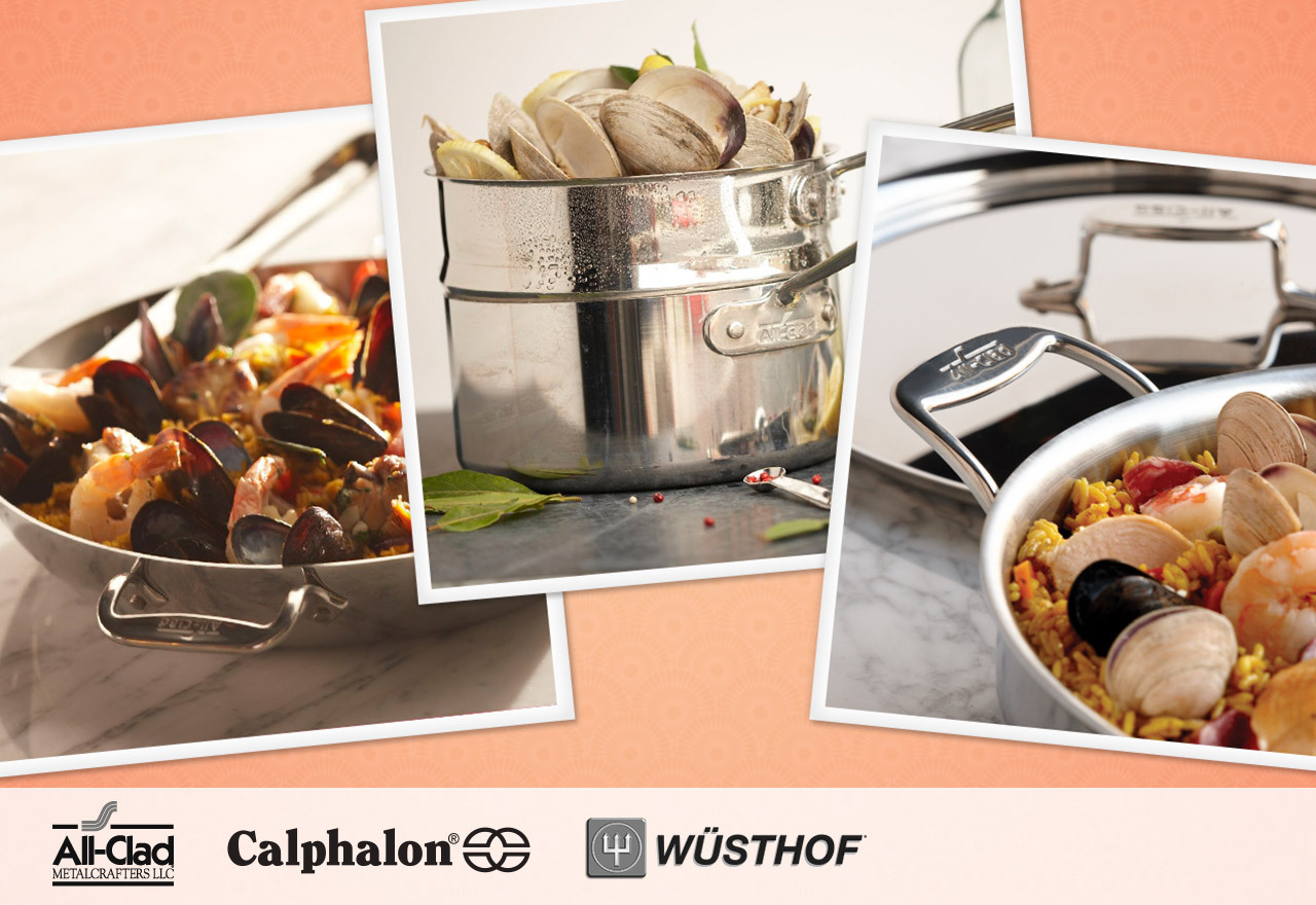 Easy Clambake with All-Clad & Calphalon