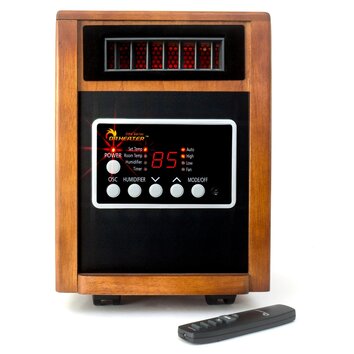 Dr. Infrared Heater Elite Series 1,500 Watt Infrared Cabinet Space