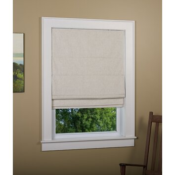 Green Mountain Vista Deluxe Blackout Thermal Cordless Roman Shade ...