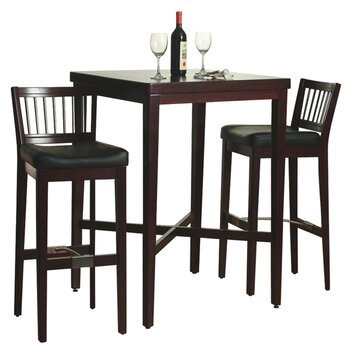 Home Styles 3 Piece Pub Table Set