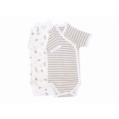 Under the Nile Natures Nursery Short Sleeve Side Snap Babybody Baby