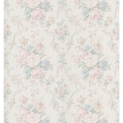 Brewster Home Fashions Mirage Signature V Harlequin Floral Scroll