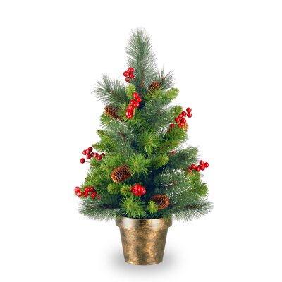 National Tree Co. Crestwood Spruce 2' Green Small Artificial Christmas ...