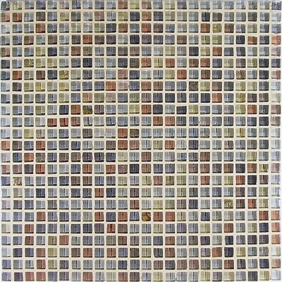 Casa Italia Fashion 11.75 x 11.75 Glass Mosaic in Mix Fashion Beige