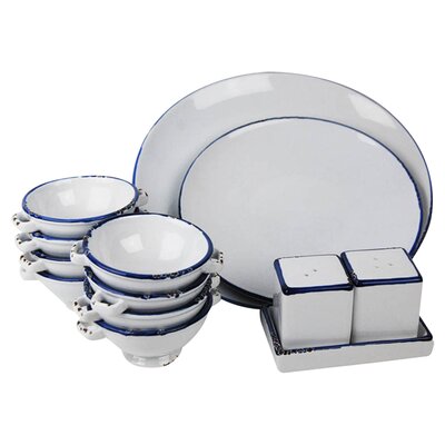 100 Essentials Enamel Dinnerware Set