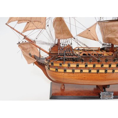 Old Modern Handicrafts La Bretagne Model Ship