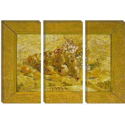 iCanvasArt Curtain (Jug and Bowl of Fruit) 1893 1894 Canvas Wall Art