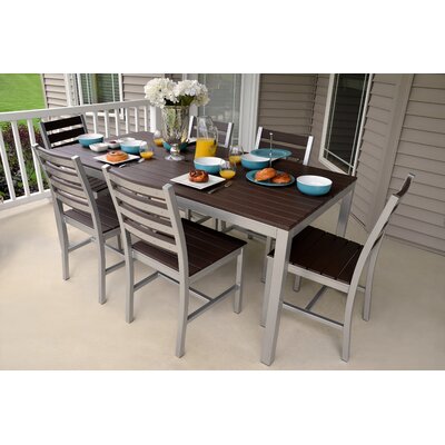 Elan Furniture Loft 72”x36 Outdoor Dining Set