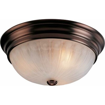 Volume Lighting 2 Light Ceiling Fixture Flush Mount