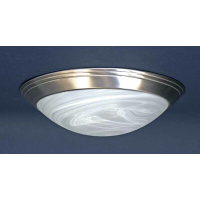 Volume Lighting 1 Light Ceiling Fixture Flush Mount