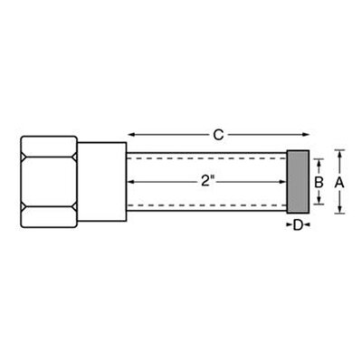 MK Diamond 1 3 / 4 Drilling Depth Core Bits MK Lapidary