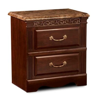 Standard Furniture Triomphe 2 Drawer Nightstand & Reviews | Wayfair