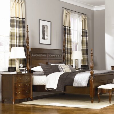 American Drew Cherry Grove New Generation Four Poster Bedroom