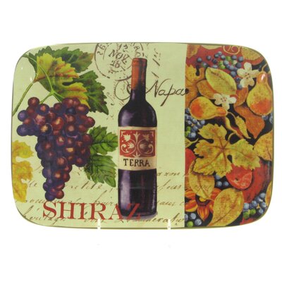 International Wine Tour by Jennifer Brinley 16.63 Rectangular Platter