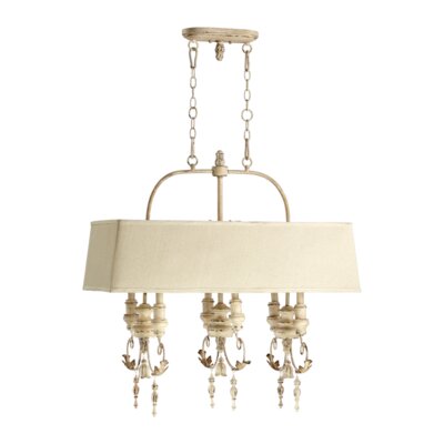 Quorum Salento 6 Light Kitchen Island Pendant