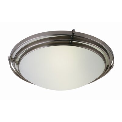 TransGlobe Lighting Indoor Fluorescent Flush Mount