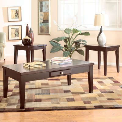 Welton Tribeca II 3 Piece Coffee Table Set