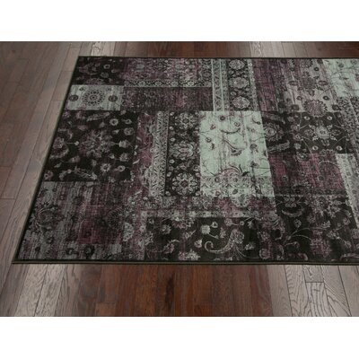 nuLOOM Flux Shag Midnight Prina Rug