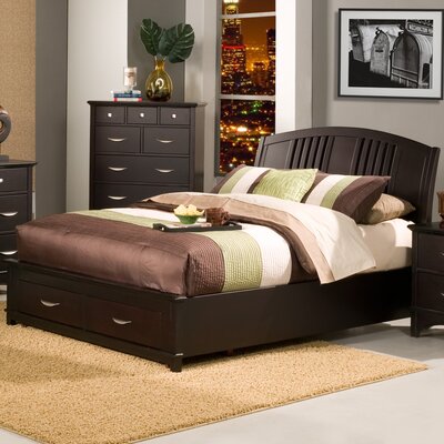 Alpine Furniture Del Mar Storage Platform Bed & Reviews | Wayfair