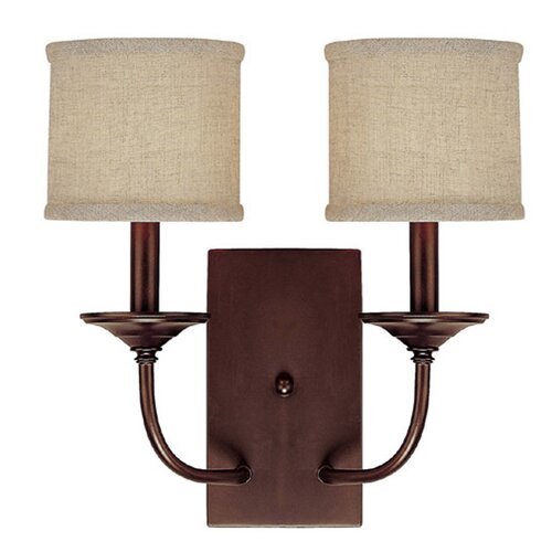 Capital Lighting Loft 2 Light Wall Sconce