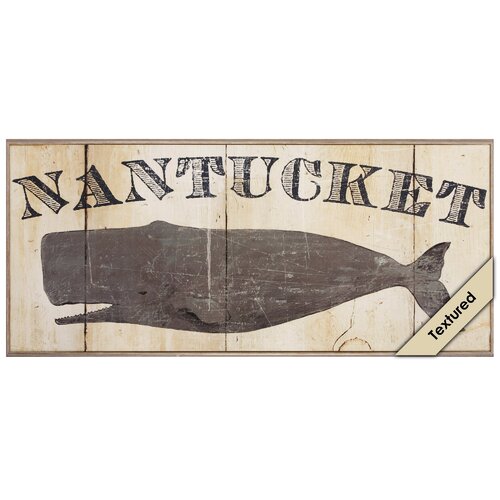 Propac Images Nantucket Whale Wall Art