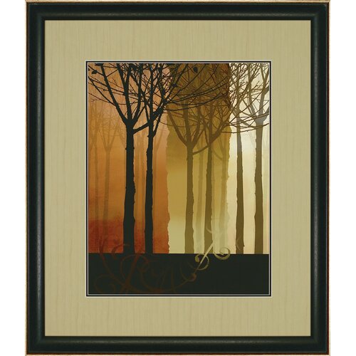 Paragon Trees in Silhouette I by Butler Landscapes Art   43 x 37