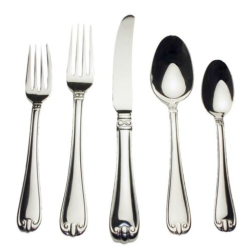 David Shaw Silverware Zaire 20 Piece Flatware Set