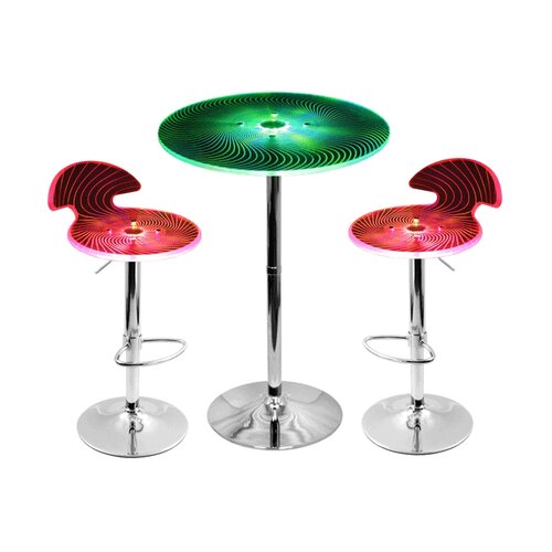 LumiSource Spyra Pub Table Set